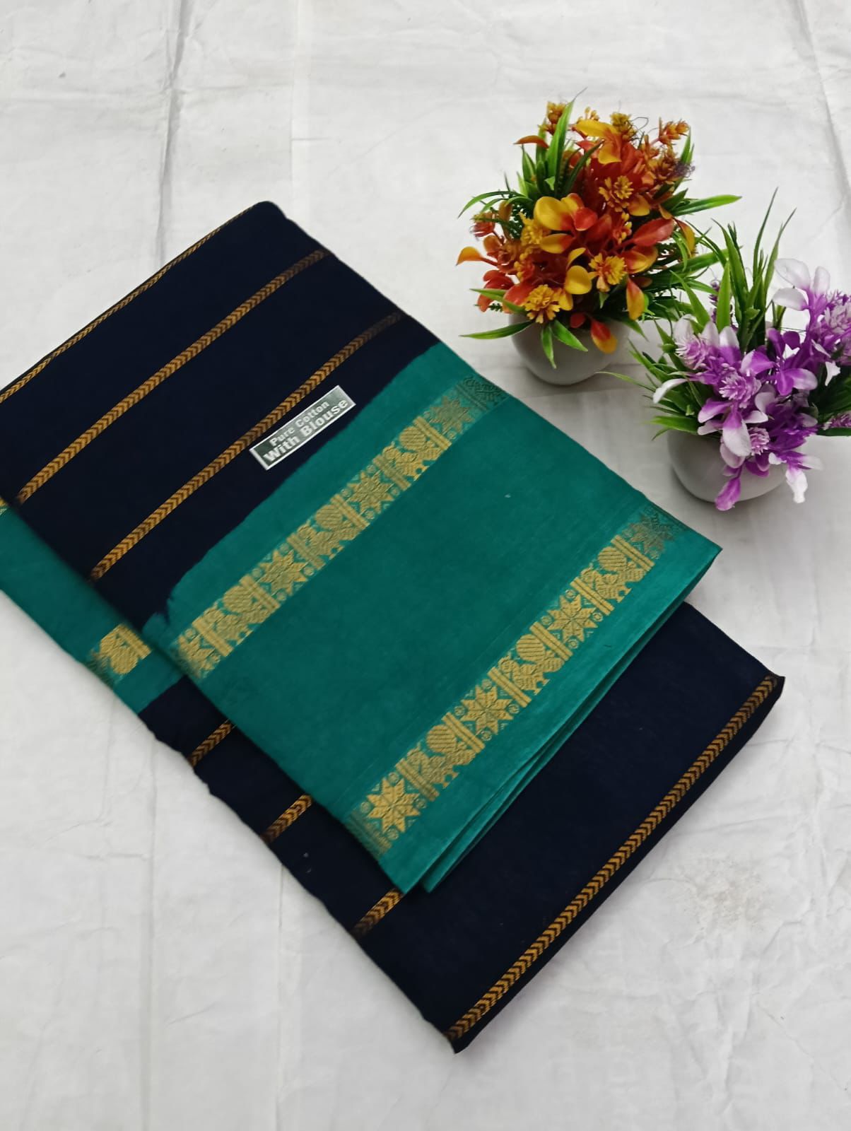 Chettinad Cotton Saree – Velthari Cotton